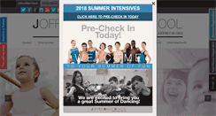 Desktop Screenshot of joffreyballetschool.com